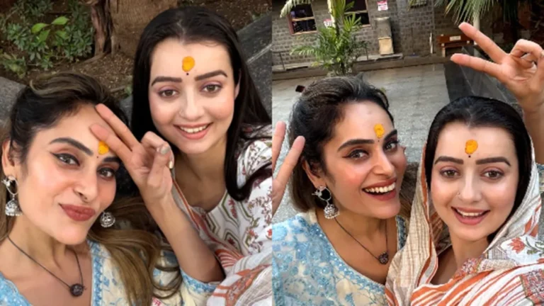 Bigg Boss 18 Fame Shrutika Arjun Takes A Spiritual Trip To Shirdi With Chahat Pandey; See Inside Photos