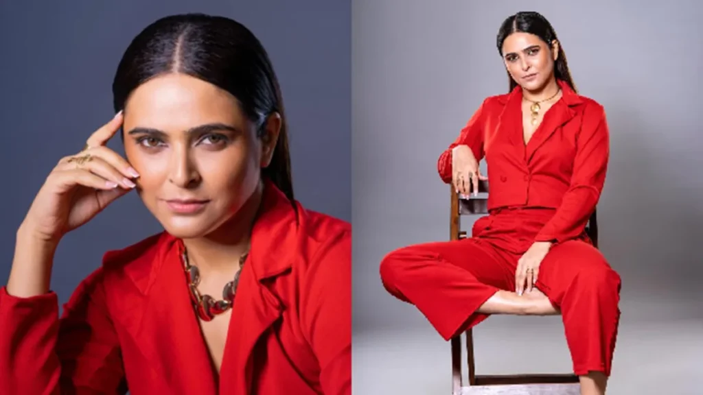 Gorgeous In Red: Tehran Actress Madhurima Tuli Turns Up The Heat With A Stunning Style Statement