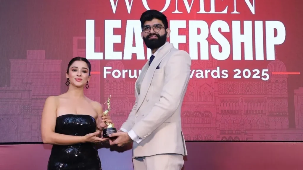 Nyrraa M Banerji Honoured for Trailblazing Journey at Womenpreneur India Awards