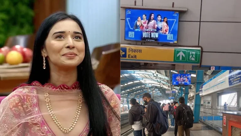 Bigg Boss 19 Finale: Tanya Mittal Takes Over Delhi Metro Screens. Will She Win BB 19? How To Vote For Her?