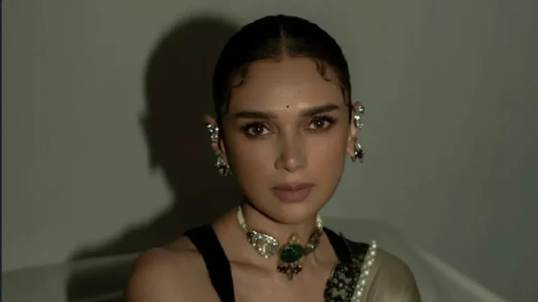 Aditi Rao Hydari reacts to teaming up with Vijay Sethupathi for Gandhi Talks