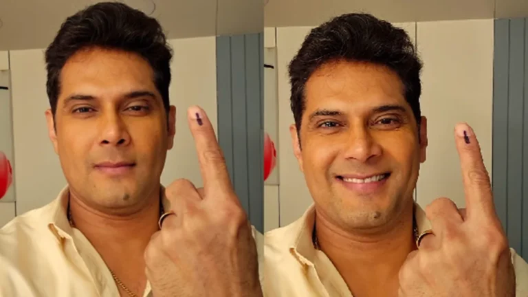 BMC Elections 2026 Amar Upadhyay Makes His Voice Heard Casting Vote In Mumbai